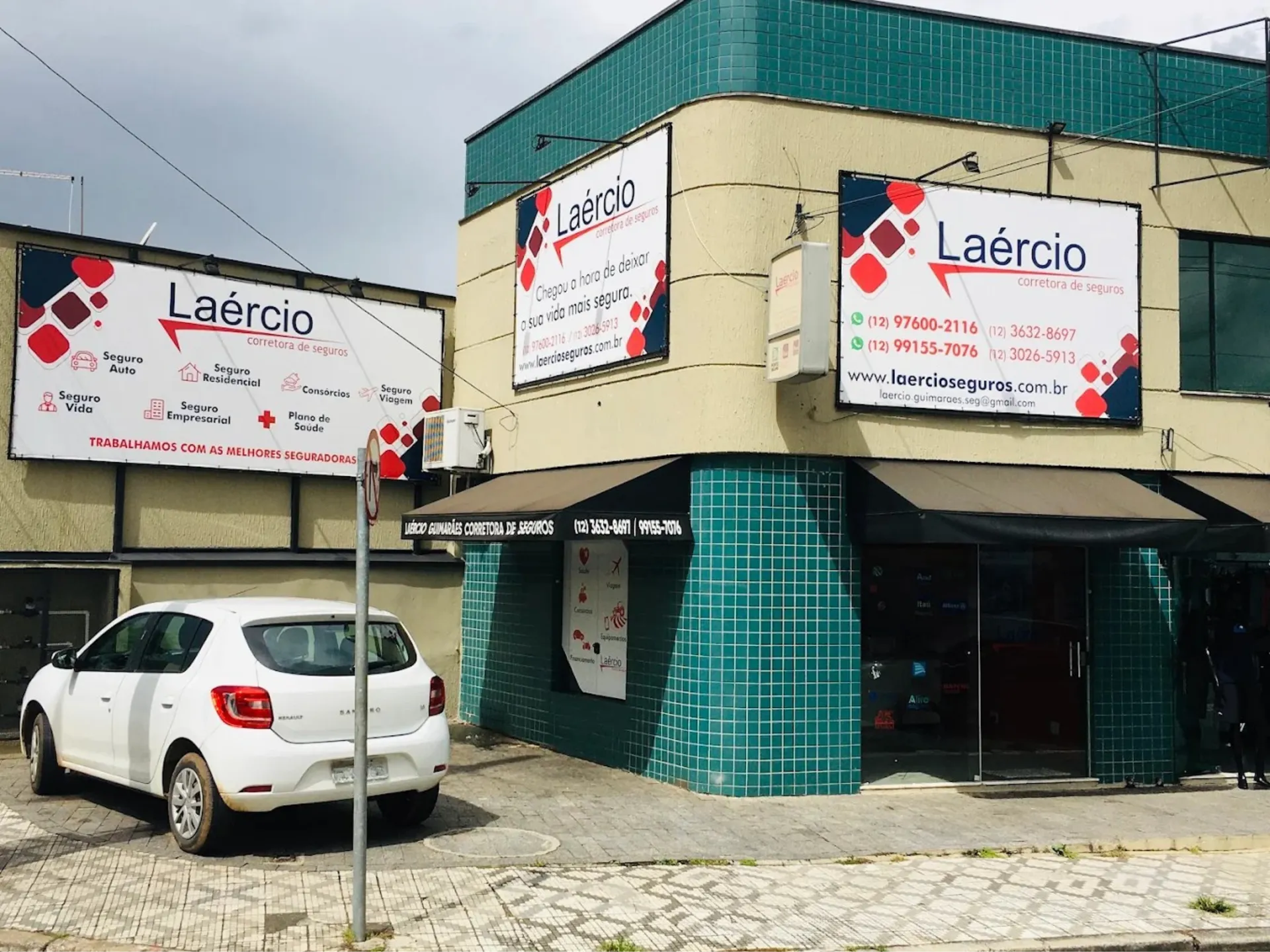 Fachada da Laércio Seguros em Taubaté