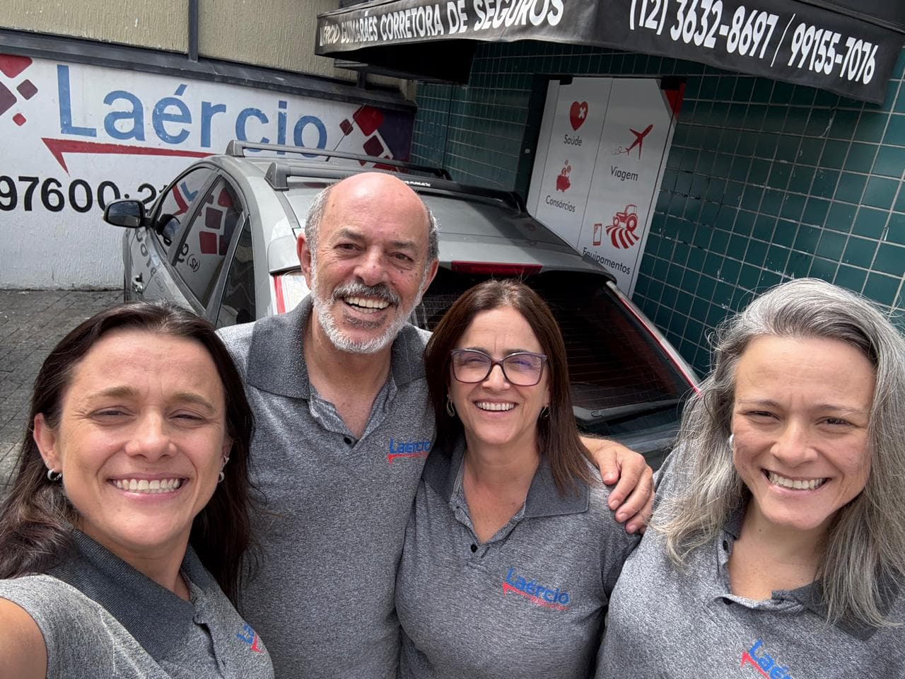 Equipe da Laércio Seguros em Taubaté
